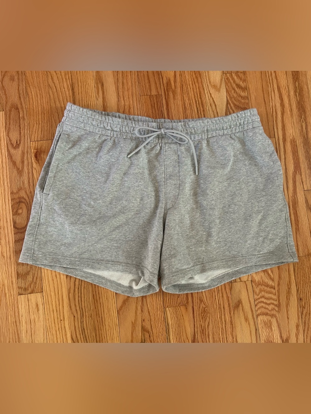 Light Gray Men’s Athletic Lounge Shorts